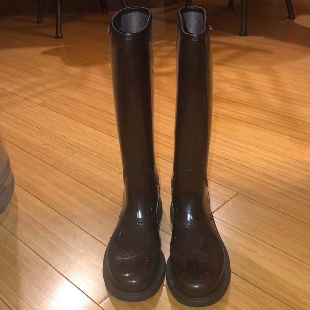 Authentic Gucci Brown womens rainboots - Picture 2 of 6
